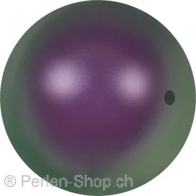 ON SALE-New Color Swarovski Crystal Pearls 5811, Farbe: Indescent Purple Pearl, Grösse: 14 mm, Menge: 5 Stk.