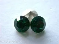 Swarovski Strass Stein, 1028, 5mm, emerald, 5 Stk.