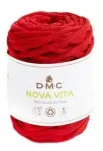 DMC Nova Vita 12, macramé au crochet, couleur: rouge, quantité: 1 pc.