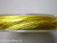 Perlenfaden, gelb, 0.35mm, 15 meter