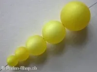 Polaris Perlen gelb, 10mm, 10 Stk.