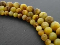 Golden Tigereye, pierre semi précieuse, Couleur: multi, Taille: 6mm, Quantite: chaîne ±37cm, (±60 piece)