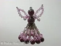 Engel Miracle Beads/Glassschliffperlen mit Anleitung, ±6cm, 1 Stk.
