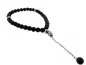 Preview: Prayer Beads, Tesbih – Misbaha, Color: black, Size: ±33cm, Qty: 1 pc.