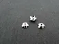 Preview: Stainless Steel Beadcab, Color: Platinum, Size: ±6mm, Qty: 1 pc.