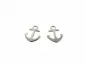 Preview: Stainless Steel Pendant anchor, Color: Platinum, Size: ±14x10mm, Qty: 1 pc.