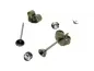 Mobile Preview: Stainless Steel Ear Plug, Color: platinum Size: ±3mm, Qty: 2 pc.