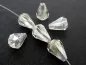 Mobile Preview: Tropfen Perlen, Farbe: Kristall irisierend, Grösse: ±10x14mm, Menge: 1 Stk.
