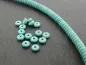 Preview: Heishi Rondel, Semi-Precious Stone, Color: turquoise, Size: ±6x2mm, Qty: 20 pc.