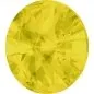 Preview: Swarovski Rivoli 1122, Farbe: Yellow Opal, Grösse: 14mm, Menge: 1 Stk.