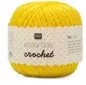 Preview: Rico Design Essentials Crochet, gelb, 50g/280m