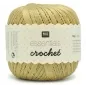 Preview: Rico Design Essentials Crochet, gold, 50g/280m
