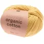 Preview: Rico Design Essentials Organic Cotton aran gelb, 50g/90m