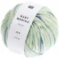 Preview: Rico Design Wool Baby Merino Print DK 25g Blau-Grün