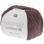 Preview: Rico Design Essentials Cotton DK, braun, 50g/120m