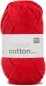 Preview: Rico Creative Cotton Aran, rot, Grösse: 50 g, 85 m, 100 % CO gaze