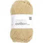 Preview: Rico Creative Cotton Aran, buttercreme, Anzahl: 50 g, 85 m, 100 % CO gaze