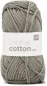 Preview: Rico Creative Cotton Aran, perlgrau, Grösse: 50 g, 85 m, 100 % CO gaze