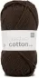 Preview: Rico Creative Cotton Aran, braun, Grösse: 50 g, 85 m, 100 % CO gaze