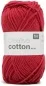Preview: Rico Creative Cotton Aran, Kirsche 50 g, 85 m, 100 % CO gaze