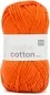 Preview: Rico Creative Cotton Aran, orange 50 g, 85 m, 100 % CO gaze