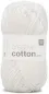 Preview: Rico Creative Cotton Aran, weiss, Grösse: 50 g, 85 m, 100 % CO gaze