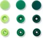 Preview: Prym Love Druckknopf Color Snaps, grün, Grösse: 12.4 mm, Karte 30 Stk.