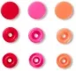 Preview: Prym Love Druckknopf Color Snaps, rot, Grösse: 12.4 mm, Karte 30 Stk.