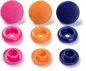 Preview: Prym Love Druckknopf Color Snaps, orange, pink & violett, Grösse: 12.4 mm, Karte 30 Stk.