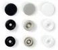Preview: Prym Love Druckknopf Color Snaps, marine, grau & weiss, Grösse: 12.4 mm, Karte 30 Stk.