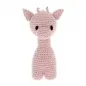 Preview: Hoooked Crochet Set Girafe Ziggy Eco Barbante Fleur, Couleur: rose, Quantité: 1 pièce.