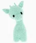 Preview: Hoooked Crochet Set Giraffe Ziggy Eco Barbante Spring, Color: Mint, Quantity: 1 piece.
