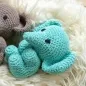 Preview: Hoooked Crochet Set Elephant Eco Barbante Lava, Color: Mint, Quantity: 1 piece.