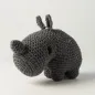 Preview: Hoooked Crochet Set Rhino Dex Eco Barbante Lava, Color: Gray, Quantity: 1 piece.