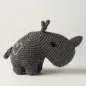 Preview: Hoooked Crochet Set Rhino Dex Eco Barbante Lava, Couleur: Gris, Quantité: 1 pièce.