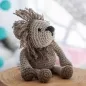 Preview: Hoooked Crochet Set Lion Leroy Eco Barbante, Color: Taupe, Quantity: 1 piece.