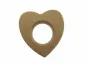 Preview: anneau de dentition, cœur, Couleur: brun, Taille: ±54x55mm, Quantite: 1 piece