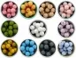 Mobile Preview: Silicone Beads round, Color: different, Size: ±12mm, Qty: 4 pc.