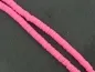 Preview: Heishi Perlen, Farbe: pink, Grösse: 6mm, Menge: 1 Strang ±40cm