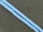 Preview: Heishi Perlen, Farbe: hellblau, Grösse: 6mm, Menge: 1 Strang ±40cm