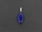 Preview: Lapis Lazuli Heart Pendant, Semi-Precious Stone, Color: blue, Size: ±23x14mm, Qty: 1 pc