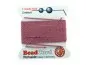 Preview: Bead Cord with needle, Color: dark pink, Size: 0.90mm - 2 meter, Qty: 1 pc.