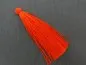 Preview: Silk Tassels, Color: red, Size: ±8cm, Qty:1 pc.