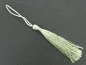 Preview: Tassel, Color: light green, Size: ±8/13cm, Qty:1 pc.