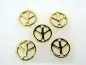 Preview: Charm Peace, Color: gold, Size: ±13mm, Qty: 1 pc.