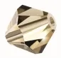 Preview: Preciosa Bicone, Farbe: Black Diamond, Grösse: 4mm, Menge: ±100 Stk.