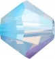Preview: Preciosa Bicone, Farbe: Light Sapphire Opal AB 2x, Grösse: 4mm, Menge: ±100 Stk.