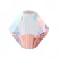Mobile Preview: Preciosa Bicone, Farbe: Pink Sapphire 70220, 2xAB, Grösse: 4mm, Menge: ±100 Stk.