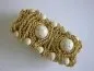 Mobile Preview: Bracelt with howlite beads, white, 1 pc.