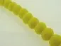Preview: Briolette Perlen, Farbe: gelb, Grösse: 3x4mm, Menge: 40 Stk.
